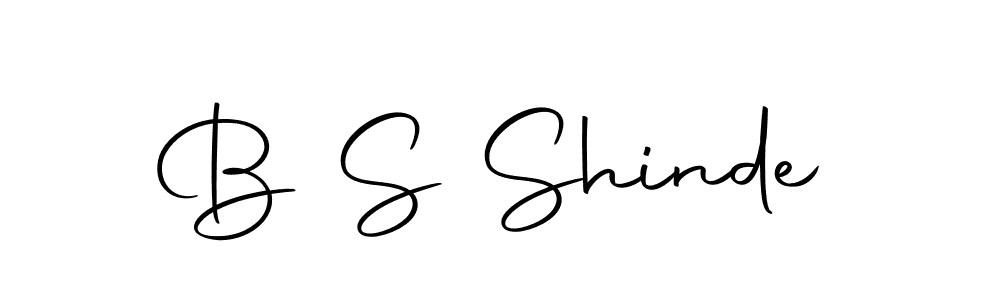 How to make B S Shinde signature? Autography-DOLnW is a professional autograph style. Create handwritten signature for B S Shinde name. B S Shinde signature style 10 images and pictures png