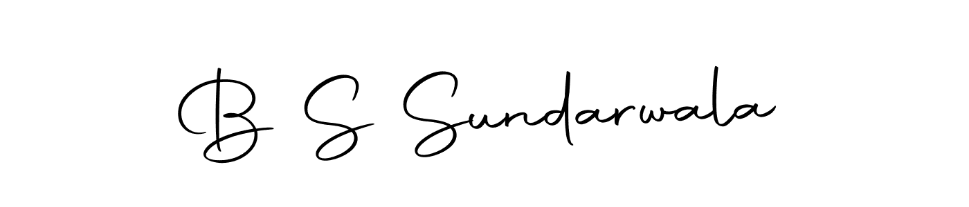 Make a beautiful signature design for name B S Sundarwala. Use this online signature maker to create a handwritten signature for free. B S Sundarwala signature style 10 images and pictures png