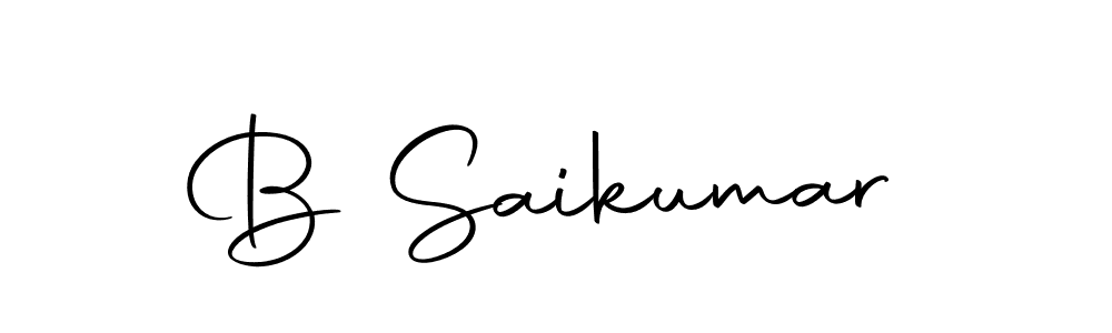 Similarly Autography-DOLnW is the best handwritten signature design. Signature creator online .You can use it as an online autograph creator for name B Saikumar. B Saikumar signature style 10 images and pictures png