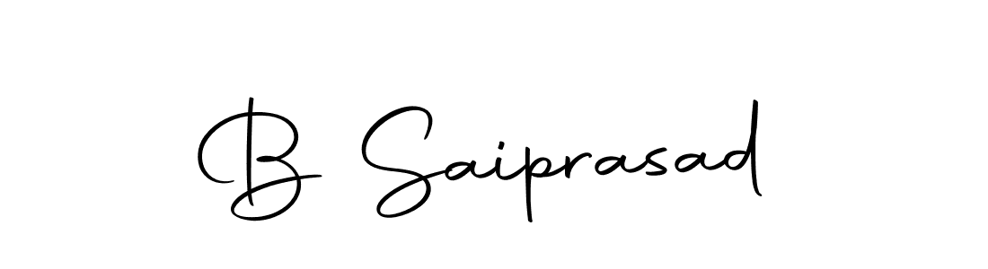 Make a beautiful signature design for name B Saiprasad. Use this online signature maker to create a handwritten signature for free. B Saiprasad signature style 10 images and pictures png