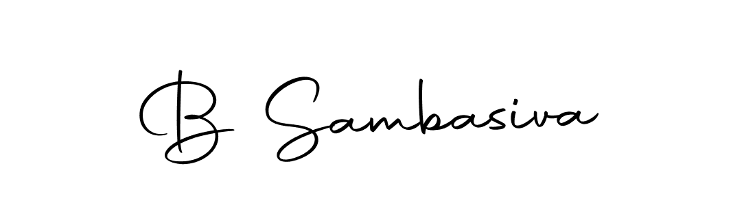 Also we have B Sambasiva name is the best signature style. Create professional handwritten signature collection using Autography-DOLnW autograph style. B Sambasiva signature style 10 images and pictures png