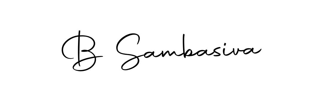 You can use this online signature creator to create a handwritten signature for the name B Sambasiva. This is the best online autograph maker. B Sambasiva signature style 10 images and pictures png