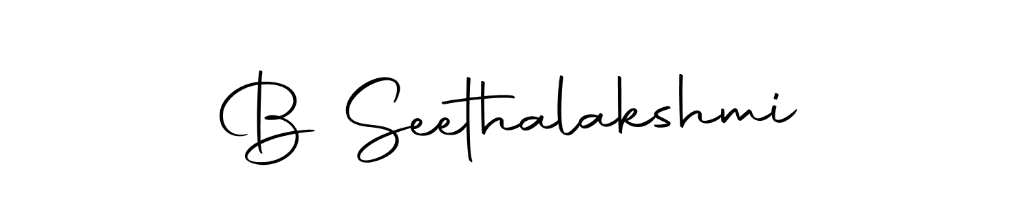 if you are searching for the best signature style for your name B Seethalakshmi. so please give up your signature search. here we have designed multiple signature styles  using Autography-DOLnW. B Seethalakshmi signature style 10 images and pictures png