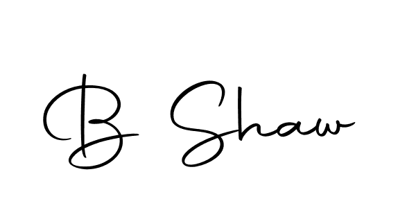 The best way (Autography-DOLnW) to make a short signature is to pick only two or three words in your name. The name B Shaw include a total of six letters. For converting this name. B Shaw signature style 10 images and pictures png