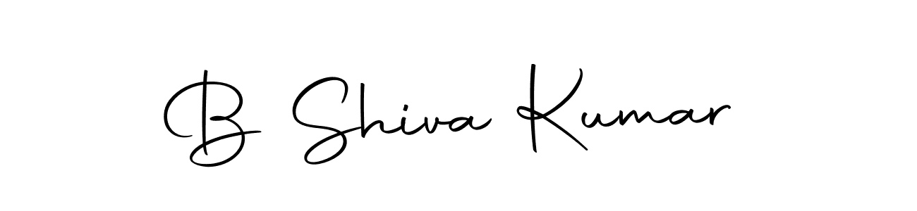 Make a short B Shiva Kumar signature style. Manage your documents anywhere anytime using Autography-DOLnW. Create and add eSignatures, submit forms, share and send files easily. B Shiva Kumar signature style 10 images and pictures png