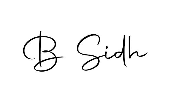 It looks lik you need a new signature style for name B Sidh. Design unique handwritten (Autography-DOLnW) signature with our free signature maker in just a few clicks. B Sidh signature style 10 images and pictures png