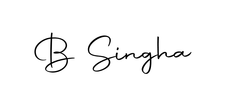 B Singha stylish signature style. Best Handwritten Sign (Autography-DOLnW) for my name. Handwritten Signature Collection Ideas for my name B Singha. B Singha signature style 10 images and pictures png