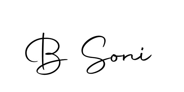 Also You can easily find your signature by using the search form. We will create B Soni name handwritten signature images for you free of cost using Autography-DOLnW sign style. B Soni signature style 10 images and pictures png