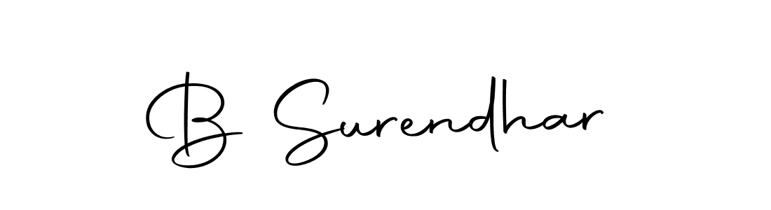 Also You can easily find your signature by using the search form. We will create B Surendhar name handwritten signature images for you free of cost using Autography-DOLnW sign style. B Surendhar signature style 10 images and pictures png