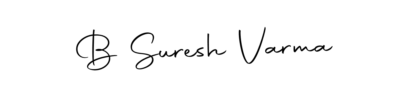 B Suresh Varma stylish signature style. Best Handwritten Sign (Autography-DOLnW) for my name. Handwritten Signature Collection Ideas for my name B Suresh Varma. B Suresh Varma signature style 10 images and pictures png