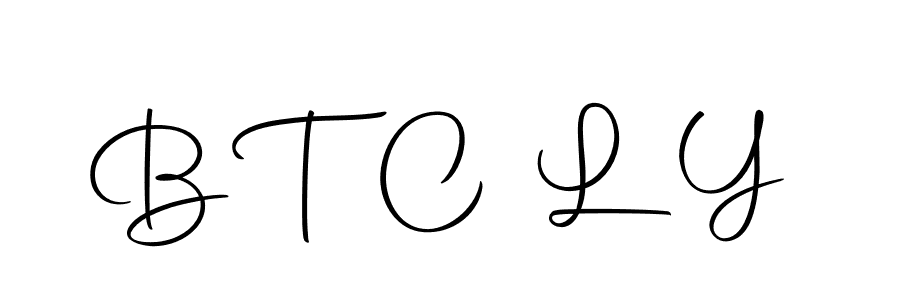 This is the best signature style for the B T C L Y name. Also you like these signature font (Autography-DOLnW). Mix name signature. B T C L Y signature style 10 images and pictures png