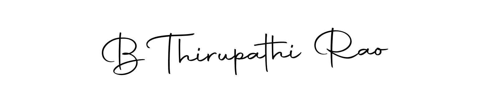 It looks lik you need a new signature style for name B Thirupathi Rao. Design unique handwritten (Autography-DOLnW) signature with our free signature maker in just a few clicks. B Thirupathi Rao signature style 10 images and pictures png