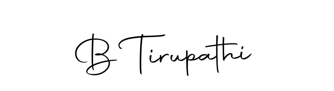 Once you've used our free online signature maker to create your best signature Autography-DOLnW style, it's time to enjoy all of the benefits that B Tirupathi name signing documents. B Tirupathi signature style 10 images and pictures png