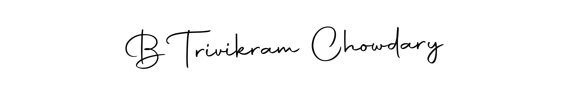 How to Draw B Trivikram Chowdary signature style? Autography-DOLnW is a latest design signature styles for name B Trivikram Chowdary. B Trivikram Chowdary signature style 10 images and pictures png