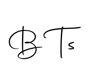 You should practise on your own different ways (Autography-DOLnW) to write your name (B Ts) in signature. don't let someone else do it for you. B Ts signature style 10 images and pictures png
