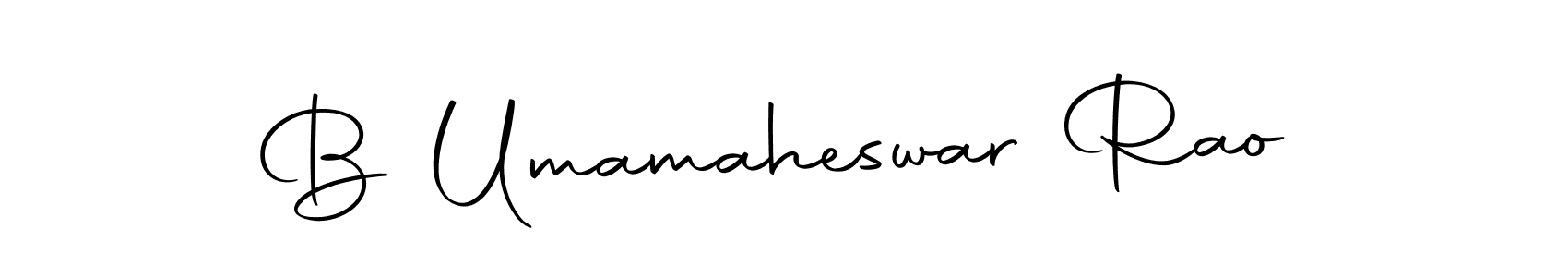 How to make B Umamaheswar Rao signature? Autography-DOLnW is a professional autograph style. Create handwritten signature for B Umamaheswar Rao name. B Umamaheswar Rao signature style 10 images and pictures png