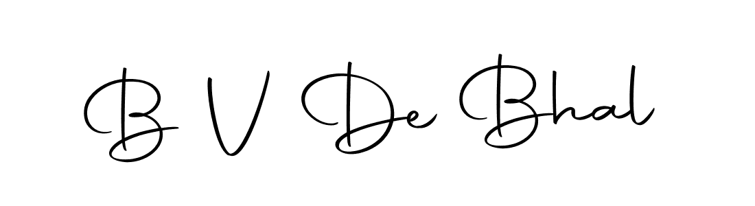 You can use this online signature creator to create a handwritten signature for the name B V De Bhal. This is the best online autograph maker. B V De Bhal signature style 10 images and pictures png
