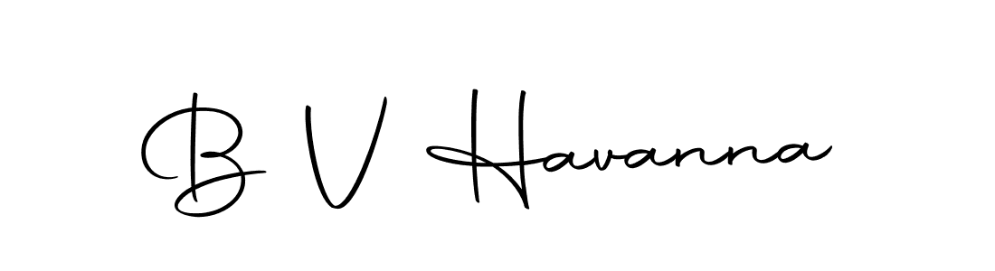 Use a signature maker to create a handwritten signature online. With this signature software, you can design (Autography-DOLnW) your own signature for name B V Havanna. B V Havanna signature style 10 images and pictures png