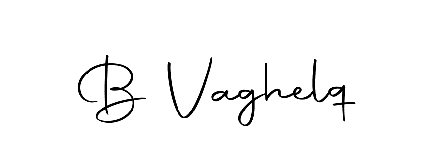 Design your own signature with our free online signature maker. With this signature software, you can create a handwritten (Autography-DOLnW) signature for name B Vaghelq. B Vaghelq signature style 10 images and pictures png