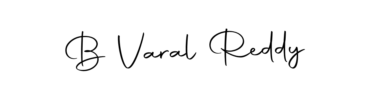 The best way (Autography-DOLnW) to make a short signature is to pick only two or three words in your name. The name B Varal Reddy include a total of six letters. For converting this name. B Varal Reddy signature style 10 images and pictures png