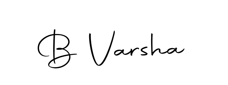 Make a short B Varsha signature style. Manage your documents anywhere anytime using Autography-DOLnW. Create and add eSignatures, submit forms, share and send files easily. B Varsha signature style 10 images and pictures png