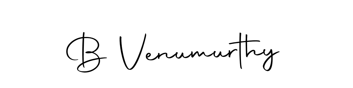 Also we have B Venumurthy name is the best signature style. Create professional handwritten signature collection using Autography-DOLnW autograph style. B Venumurthy signature style 10 images and pictures png
