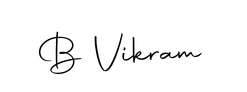 How to make B Vikram signature? Autography-DOLnW is a professional autograph style. Create handwritten signature for B Vikram name. B Vikram signature style 10 images and pictures png