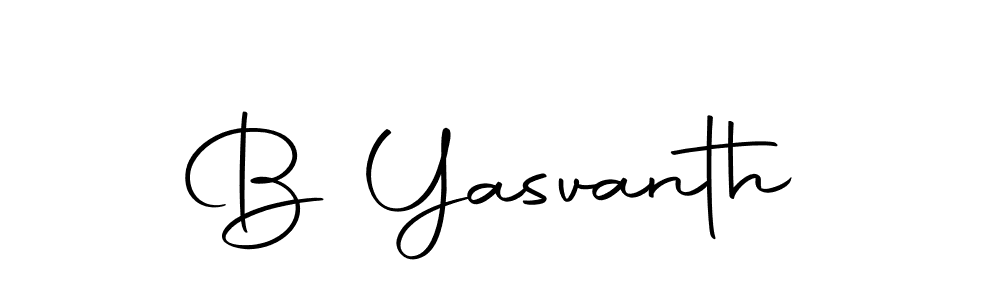Make a beautiful signature design for name B Yasvanth. With this signature (Autography-DOLnW) style, you can create a handwritten signature for free. B Yasvanth signature style 10 images and pictures png