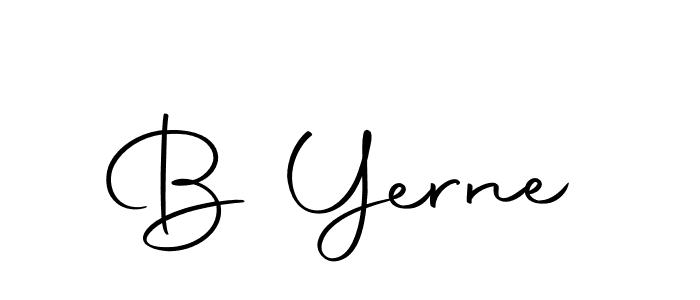 if you are searching for the best signature style for your name B Yerne. so please give up your signature search. here we have designed multiple signature styles  using Autography-DOLnW. B Yerne signature style 10 images and pictures png