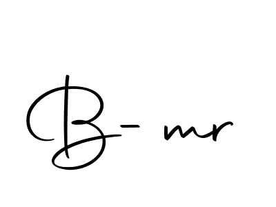 You should practise on your own different ways (Autography-DOLnW) to write your name (B-mr) in signature. don't let someone else do it for you. B-mr signature style 10 images and pictures png