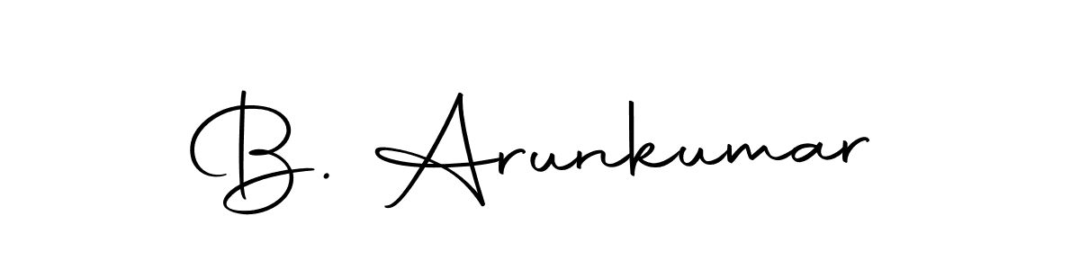 B. Arunkumar stylish signature style. Best Handwritten Sign (Autography-DOLnW) for my name. Handwritten Signature Collection Ideas for my name B. Arunkumar. B. Arunkumar signature style 10 images and pictures png