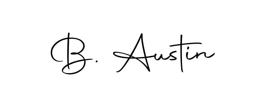 Create a beautiful signature design for name B. Austin. With this signature (Autography-DOLnW) fonts, you can make a handwritten signature for free. B. Austin signature style 10 images and pictures png