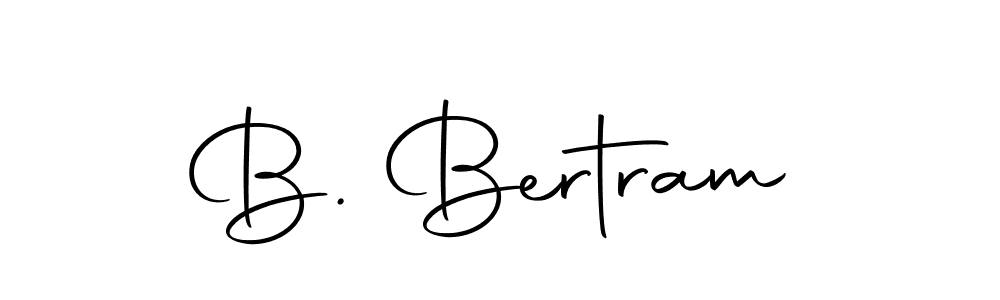 The best way (Autography-DOLnW) to make a short signature is to pick only two or three words in your name. The name B. Bertram include a total of six letters. For converting this name. B. Bertram signature style 10 images and pictures png