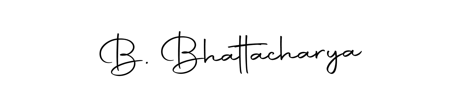 Best and Professional Signature Style for B. Bhattacharya. Autography-DOLnW Best Signature Style Collection. B. Bhattacharya signature style 10 images and pictures png