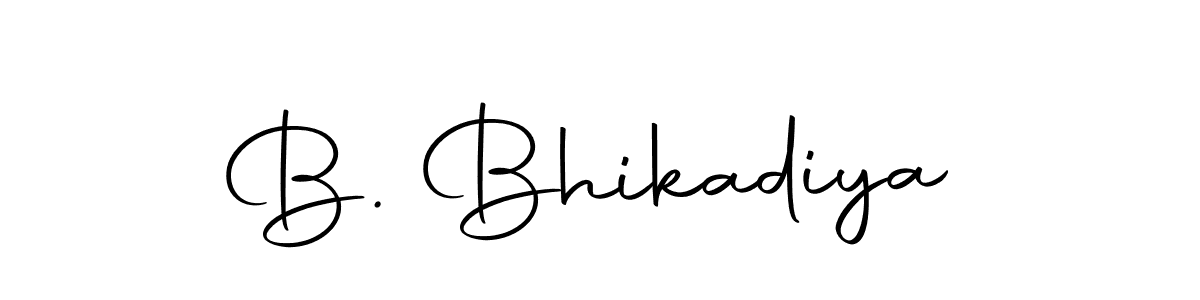 This is the best signature style for the B. Bhikadiya name. Also you like these signature font (Autography-DOLnW). Mix name signature. B. Bhikadiya signature style 10 images and pictures png