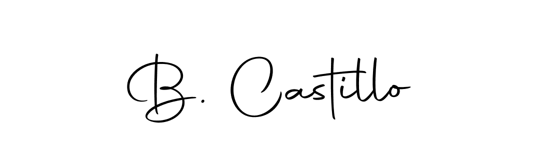 Also we have B. Castillo name is the best signature style. Create professional handwritten signature collection using Autography-DOLnW autograph style. B. Castillo signature style 10 images and pictures png