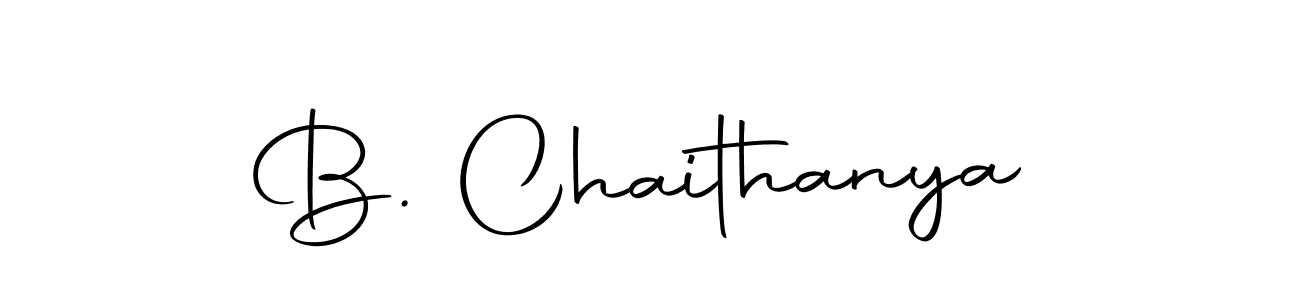 You can use this online signature creator to create a handwritten signature for the name B. Chaithanya. This is the best online autograph maker. B. Chaithanya signature style 10 images and pictures png