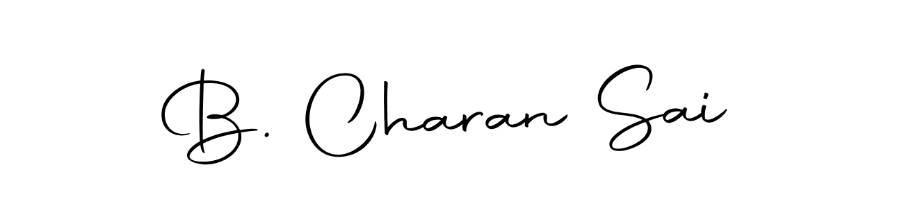 if you are searching for the best signature style for your name B. Charan Sai. so please give up your signature search. here we have designed multiple signature styles  using Autography-DOLnW. B. Charan Sai signature style 10 images and pictures png