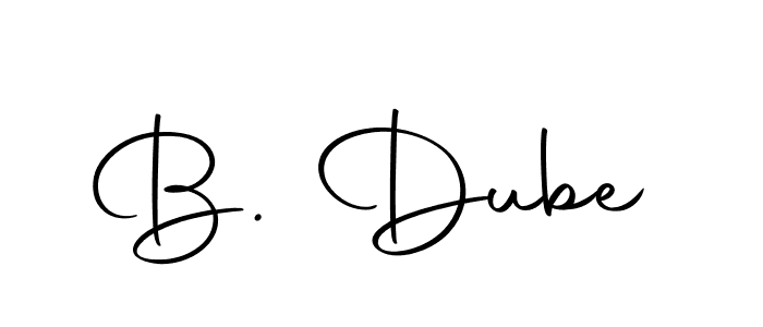 Make a beautiful signature design for name B. Dube. Use this online signature maker to create a handwritten signature for free. B. Dube signature style 10 images and pictures png