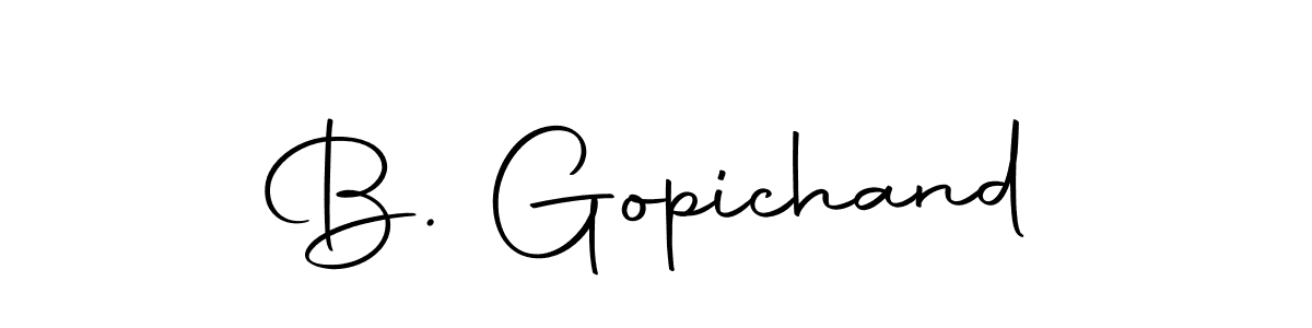 The best way (Autography-DOLnW) to make a short signature is to pick only two or three words in your name. The name B. Gopichand include a total of six letters. For converting this name. B. Gopichand signature style 10 images and pictures png