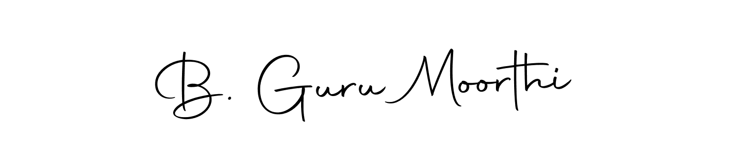 Autography-DOLnW is a professional signature style that is perfect for those who want to add a touch of class to their signature. It is also a great choice for those who want to make their signature more unique. Get B. Guru Moorthi name to fancy signature for free. B. Guru Moorthi signature style 10 images and pictures png