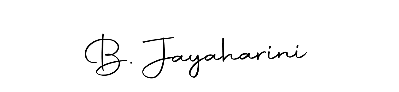 Also we have B. Jayaharini name is the best signature style. Create professional handwritten signature collection using Autography-DOLnW autograph style. B. Jayaharini signature style 10 images and pictures png