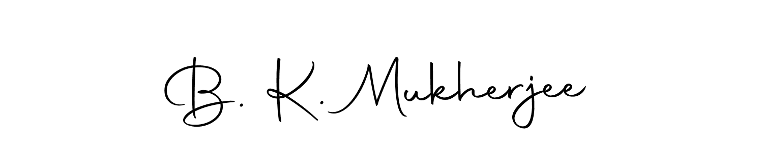 if you are searching for the best signature style for your name B. K. Mukherjee. so please give up your signature search. here we have designed multiple signature styles  using Autography-DOLnW. B. K. Mukherjee signature style 10 images and pictures png
