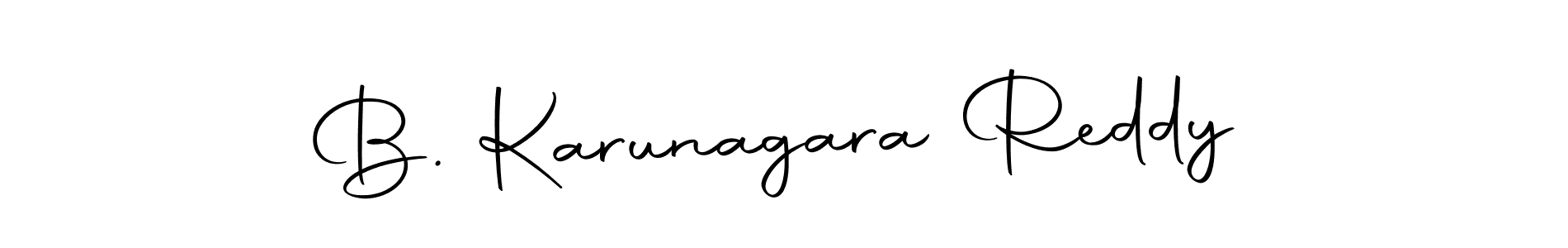 Make a beautiful signature design for name B. Karunagara Reddy. Use this online signature maker to create a handwritten signature for free. B. Karunagara Reddy signature style 10 images and pictures png