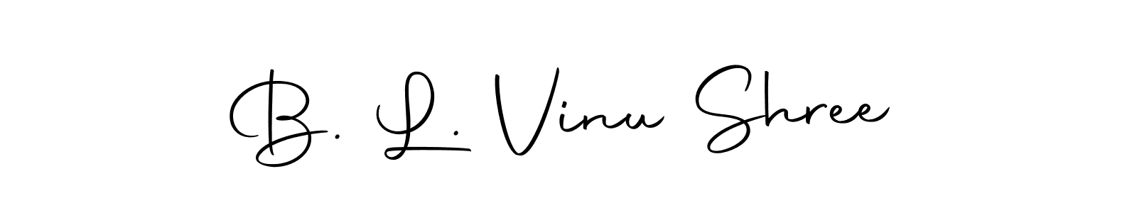 It looks lik you need a new signature style for name B. L. Vinu Shree. Design unique handwritten (Autography-DOLnW) signature with our free signature maker in just a few clicks. B. L. Vinu Shree signature style 10 images and pictures png