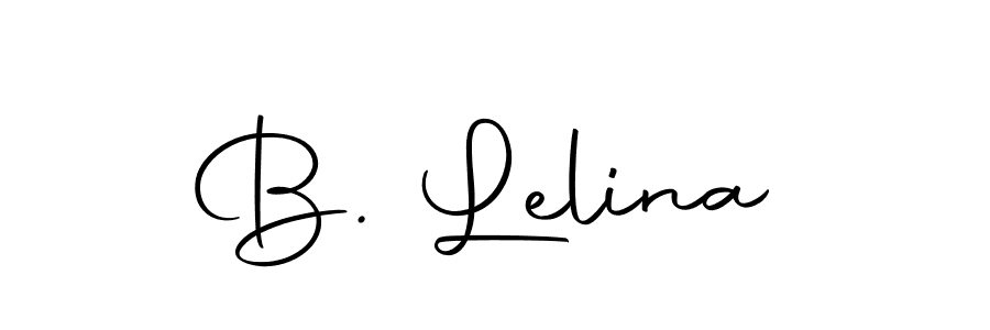 B. Lelina stylish signature style. Best Handwritten Sign (Autography-DOLnW) for my name. Handwritten Signature Collection Ideas for my name B. Lelina. B. Lelina signature style 10 images and pictures png