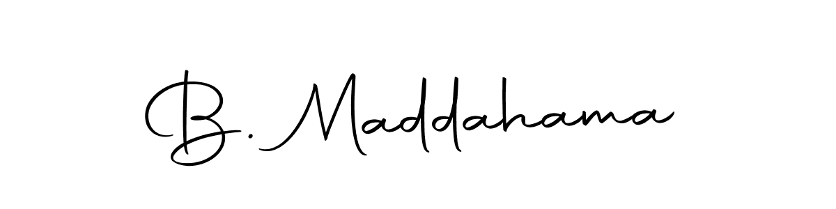 Make a beautiful signature design for name B. Maddahama. With this signature (Autography-DOLnW) style, you can create a handwritten signature for free. B. Maddahama signature style 10 images and pictures png