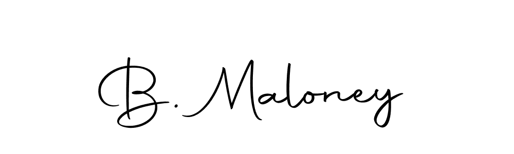 The best way (Autography-DOLnW) to make a short signature is to pick only two or three words in your name. The name B. Maloney include a total of six letters. For converting this name. B. Maloney signature style 10 images and pictures png