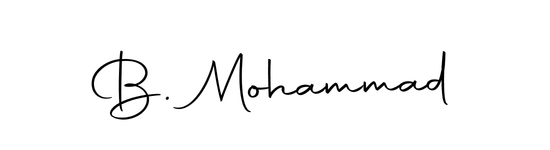 It looks lik you need a new signature style for name B. Mohammad. Design unique handwritten (Autography-DOLnW) signature with our free signature maker in just a few clicks. B. Mohammad signature style 10 images and pictures png