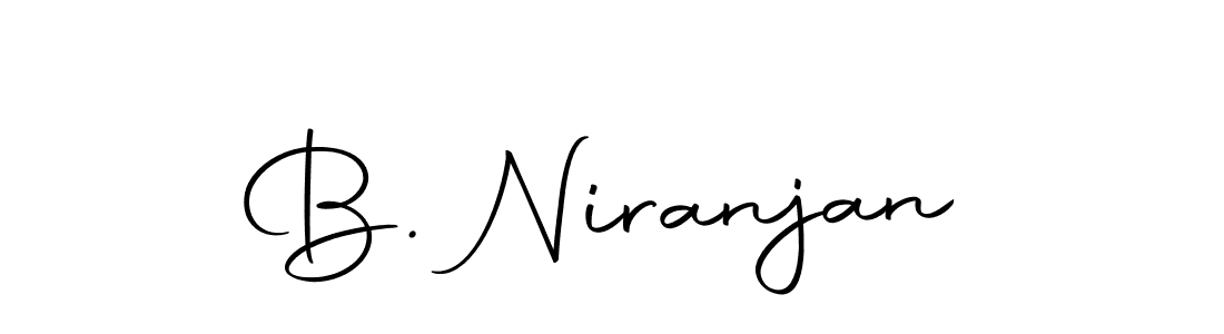 It looks lik you need a new signature style for name B. Niranjan. Design unique handwritten (Autography-DOLnW) signature with our free signature maker in just a few clicks. B. Niranjan signature style 10 images and pictures png